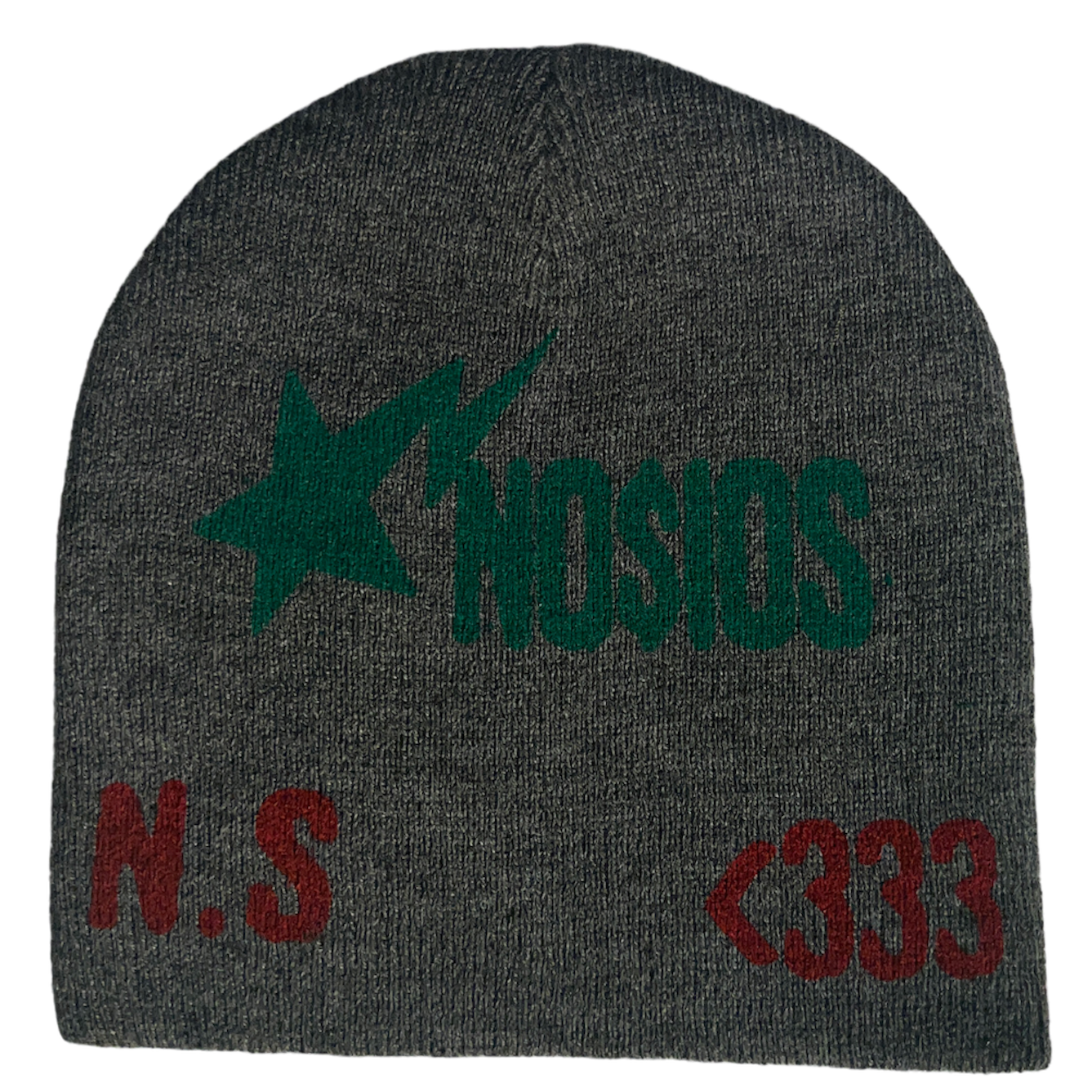 GRAY DAISI333S BEANIE