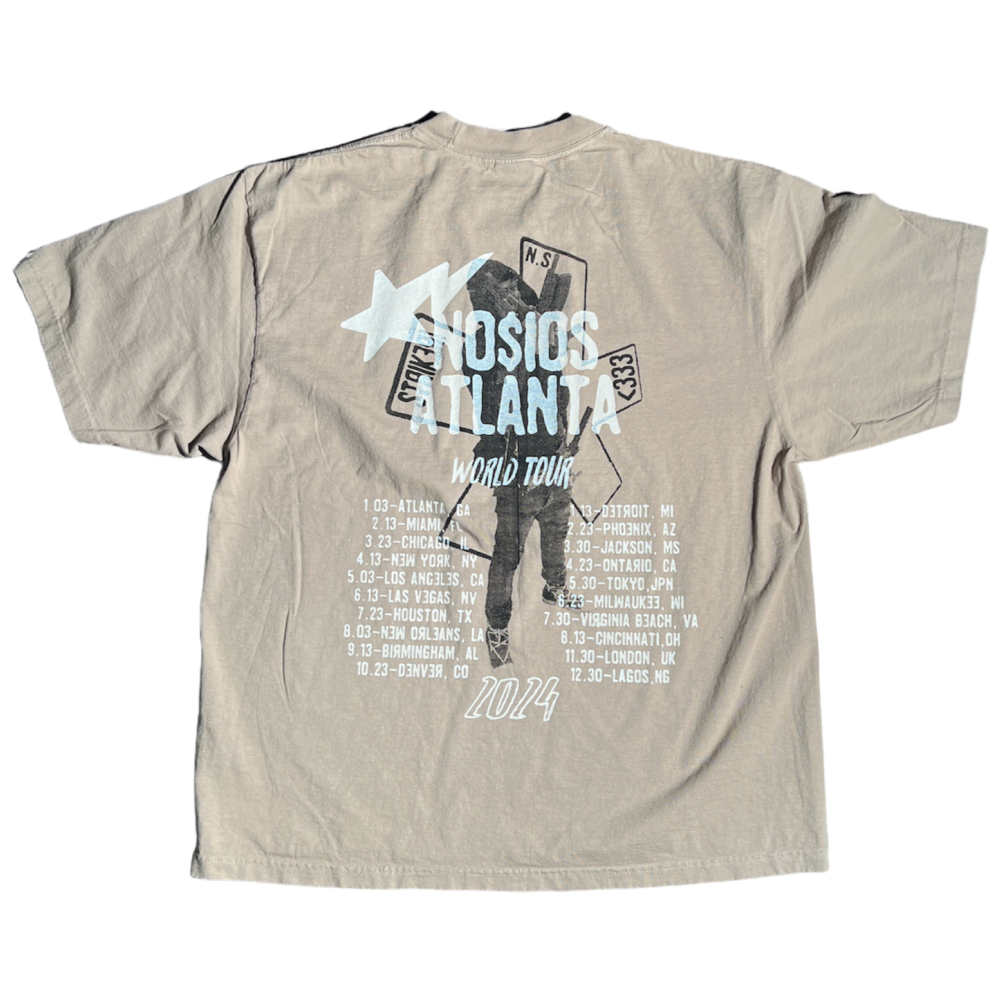 TAN STRIKER-DAISI3S TOUR TEE