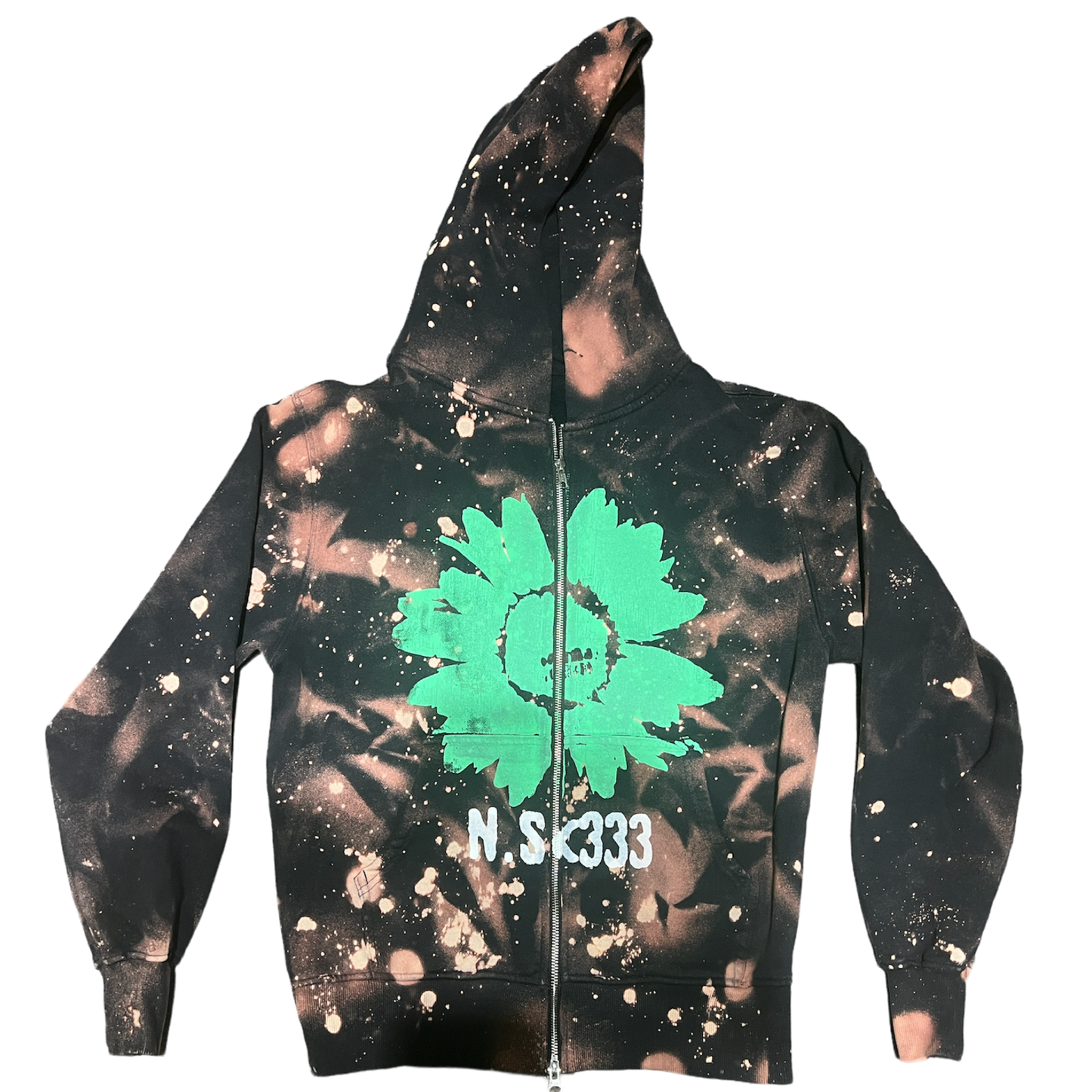 BLEACHWORK DAISI333S WORLD TOUR ZIP-UP