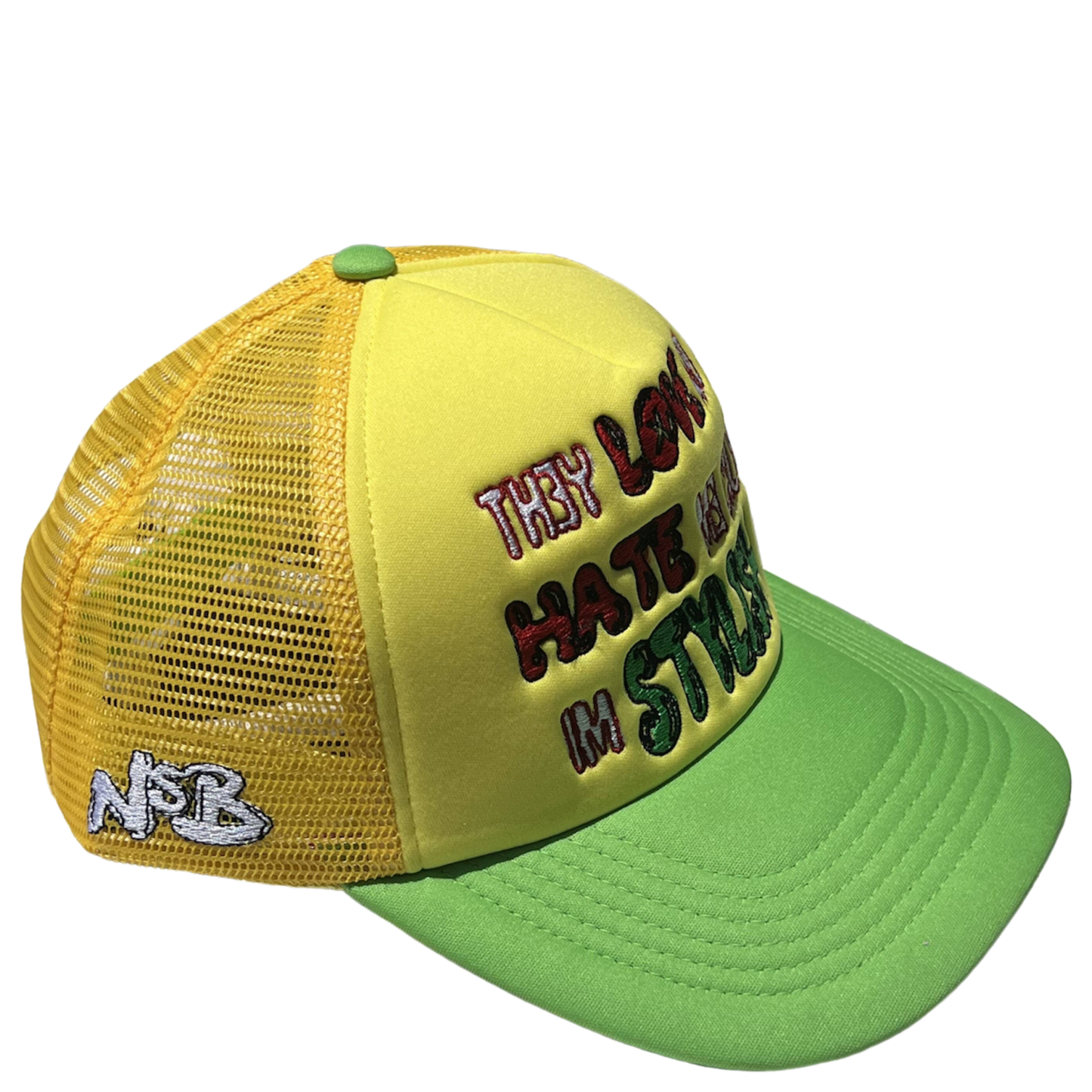 Yellow Trucker Hat