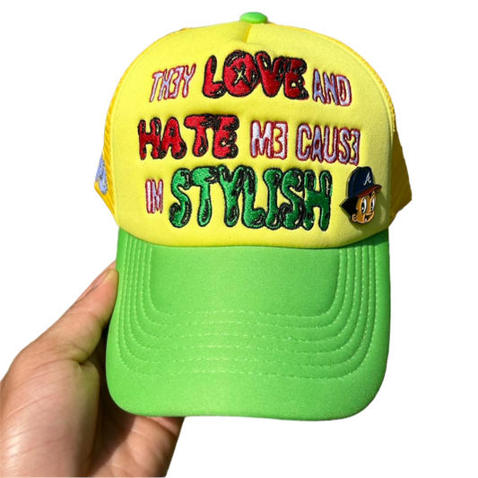 Yellow Trucker Hat