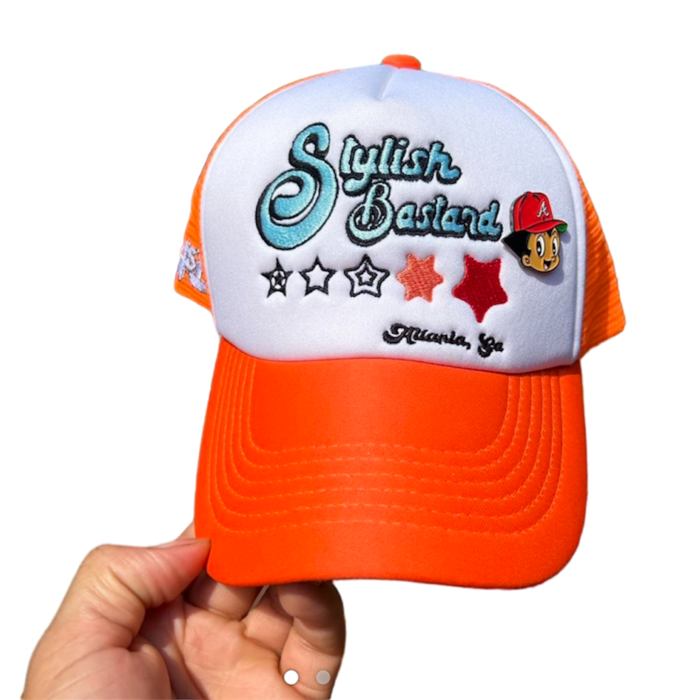 Orange Trucker Hat