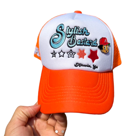 Orange Trucker Hat